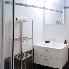 Отель Nice Booking - Myriazur Moderne Balcon ванная