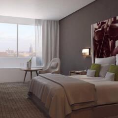 DoubleTree by Hilton Hotel Wroclaw 5* Номер Делюкс с различными типами кроватей