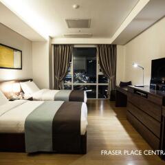 Отель Fraser Place Central Seoul Южная Корея, Сеул - отзывы, цены и фото номеров - забронировать отель Fraser Place Central Seoul онлайн комната для гостей фото 3