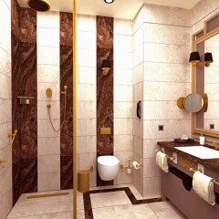 Ramada Hotel & Suites Istanbul Golden Horn ванная