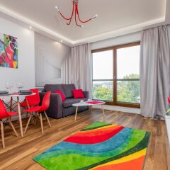Отель Warsaw Spire Classy Apartment Польша, Варшава - отзывы, цены и фото номеров - забронировать отель Warsaw Spire Classy Apartment онлайн комната для гостей фото 3