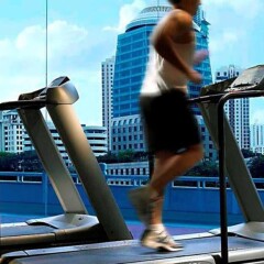 Singapore Marriott Tang Plaza Hotel фитнесс-зал