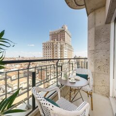 Апартаменты Home Club Torre Madrid Apartments Мадрид балкон
