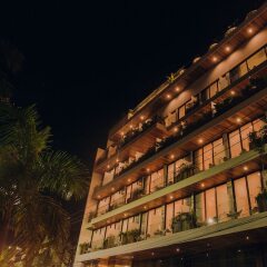 Отель Calixta Hotel Мексика, Плая-дель-Кармен - отзывы, цены и фото номеров - забронировать отель Calixta Hotel онлайн вид на фасад