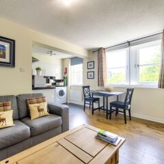 Отель Stunning Studio Apartment Castle View Великобритания, Эдинбург - отзывы, цены и фото номеров - забронировать отель Stunning Studio Apartment Castle View онлайн комната для гостей фото 5