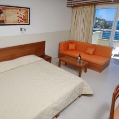 Отель Bali Beach Hotel & Village - All Inclusive Греция, Милопотамос - отзывы, цены и фото номеров - забронировать отель Bali Beach Hotel & Village - All Inclusive онлайн комната для гостей фото 4