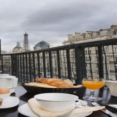 Hotel Passy Eiffel балкон