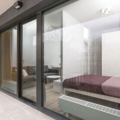 Апартаменты Chill Apartments Zoliborz балкон