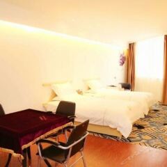 Отель Jinshang Time Hotel (Xi'an Jixiang Road branch) Китай, Сиань - отзывы, цены и фото номеров - забронировать отель Jinshang Time Hotel (Xi'an Jixiang Road branch) онлайн комната для гостей фото 2