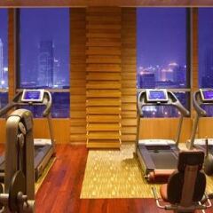 Отель Grand Hyatt Guangzhou Гуанчжоу фитнесс-зал фото 2