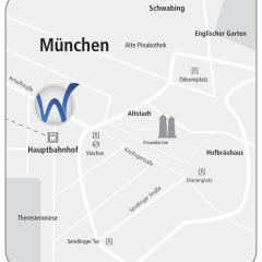 Novum Hotel München Am Hauptbahnhof городской автобус