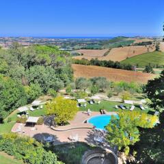 Отель Castello Di Monterado Италия, Монтерадо - отзывы, цены и фото номеров - забронировать отель Castello Di Monterado онлайн балкон