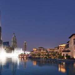 Отель Address Dubai Mall Дубай приотельная территория