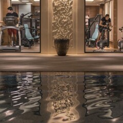 Отель Shangri-La Bosphorus, Istanbul фитнесс-зал фото 2