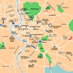 Отель Holiday Inn Express Rome - East городской автобус