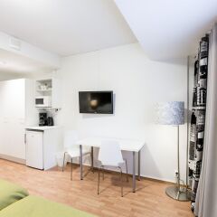 Отель Forenom Aparthotel Helsinki Herttoniemi Финляндия, Хельсинки - 4 отзыва об отеле, цены и фото номеров - забронировать отель Forenom Aparthotel Helsinki Herttoniemi онлайн удобства в номере фото 2