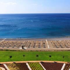 Отель Elysium Resort & Spa Греция, Парадиси - отзывы, цены и фото номеров - забронировать отель Elysium Resort & Spa онлайн пляж фото 2
