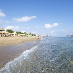Отель Galini Sea View пляж