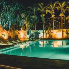Отель Hibiscus Garden Inn Филиппины, Пуэрто-Принцеса - отзывы, цены и фото номеров - забронировать отель Hibiscus Garden Inn онлайн бассейн фото 2