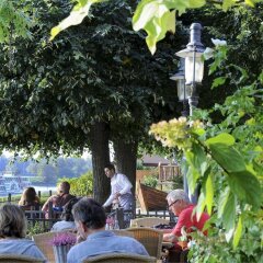 Отель Elbterrasse Wachwitz Германия, Дрезден - отзывы, цены и фото номеров - забронировать отель Elbterrasse Wachwitz онлайн помещение для мероприятий фото 2