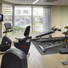 Отель Shilla Stay Mapo фитнесс-зал фото 4