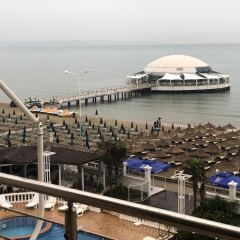 Отель With 2 Bedrooms in Durrës, With Wonderful sea View and Furnished Terrace - 10 m From the Beach Албания, Дуррес - отзывы, цены и фото номеров - забронировать отель With 2 Bedrooms in Durrës, With Wonderful sea View and Furnished Terrace - 10 m From the Beach онлайн фото 7