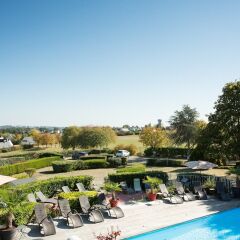 Отель Les Terrasses De Saumur Сомюр бассейн фото 3