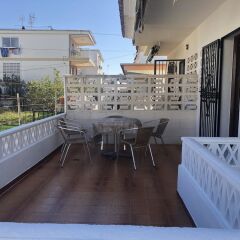 Отель House With 3 Bedrooms in Oliva, With Furnished Terrace - 300 m From the Beach Испания, Олива - отзывы, цены и фото номеров - забронировать отель House With 3 Bedrooms in Oliva, With Furnished Terrace - 300 m From the Beach онлайн балкон