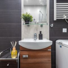 Отель Little Home - Suzina Польша, Варшава - отзывы, цены и фото номеров - забронировать отель Little Home - Suzina онлайн ванная фото 2