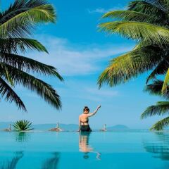 Отель Tiensa Danang Resort бассейн