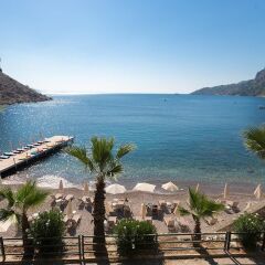 Mavi Deniz Otel Турция, Турунч - отзывы, цены и фото номеров - забронировать отель Mavi Deniz Otel - All Inclusive онлайн пляж фото 2