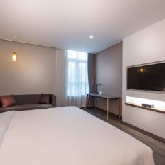 Отель ENA Suite Hotel Namdaemun Южная Корея, Сеул - отзывы, цены и фото номеров - забронировать отель ENA Suite Hotel Namdaemun онлайн комната для гостей фото 4