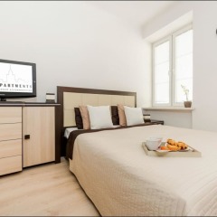 Отель P&O Apartments Plac Bankowy 1 Польша, Варшава - отзывы, цены и фото номеров - забронировать отель P&O Apartments Plac Bankowy 1 онлайн комната для гостей фото 3