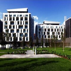 Отель Ramada Plaza Milan Милан вид на фасад
