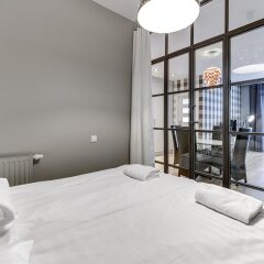 Отель Apartinfo Waterlane Apartments Польша, Гданьск - отзывы, цены и фото номеров - забронировать отель Apartinfo Waterlane Apartments онлайн комната для гостей фото 4