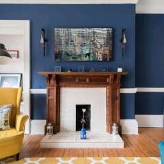 Апартаменты Gorgeous Light Apartment In West End Глазго интерьер отеля
