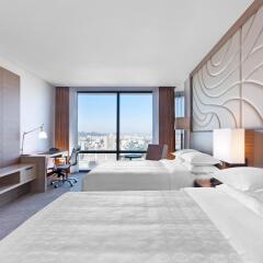 Отель Sheraton Seoul D Cube City Hotel Южная Корея, Сеул - отзывы, цены и фото номеров - забронировать отель Sheraton Seoul D Cube City Hotel онлайн комната для гостей фото 3