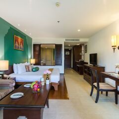 Отель Ravindra Beach Resort And Spa комната для гостей фото 10