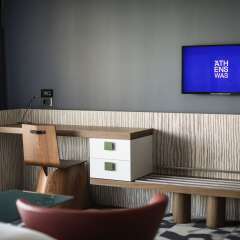 Отель AthensWas Hotel Греция, Афины - отзывы, цены и фото номеров - забронировать отель AthensWas Hotel онлайн интерьер отеля