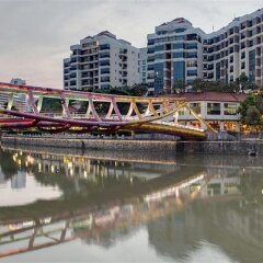 Отель Studio M Hotel Сингапур, Сингапур - 2 отзыва об отеле, цены и фото номеров - забронировать отель Studio M Hotel онлайн приотельная территория фото 2