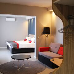 Отель Holiday Inn Express Malta Мальта, Сан Джулианс - отзывы, цены и фото номеров - забронировать отель Holiday Inn Express Malta онлайн комната для гостей фото 3