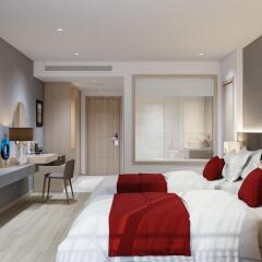 Отель D'Qua Hotel Вьетнам, Нячанг - отзывы, цены и фото номеров - забронировать отель D'Qua Hotel онлайн комната для гостей фото 4