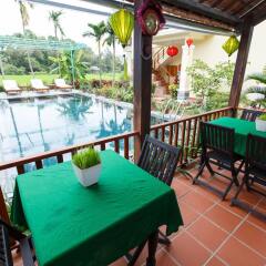 Отель Lama Villa Hoi An Вьетнам, Хойан - отзывы, цены и фото номеров - забронировать отель Lama Villa Hoi An онлайн балкон
