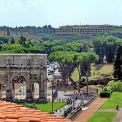 Отель Residenza Colosseo Relais Рим приотельная территория