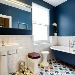 Отель Hampstead Heath Family Home ванная