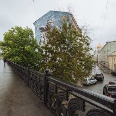 Отель Guest House Pathos On Kremlevskaya Москва балкон