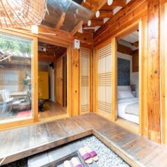 Отель Open Real Luxury Korean Hanok Южная Корея, Сеул - отзывы, цены и фото номеров - забронировать отель Open Real Luxury Korean Hanok онлайн сауна
