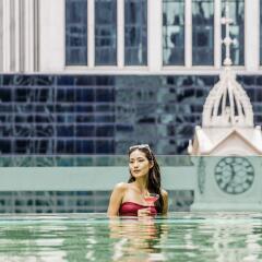 Отель Sofitel So Singapore бассейн