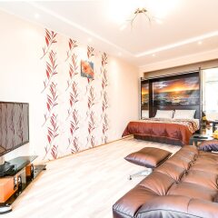 Апартаменты Design Apartment Budapeshtskaya 7 Санкт-Петербург комната для гостей фото 2