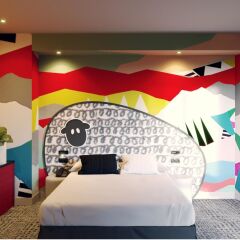 Отель Ibis Styles Tbilisi Center Тбилиси комната для гостей